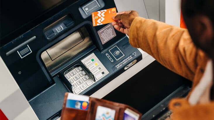 Canvas debit card